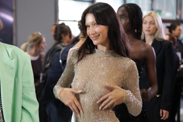 Supermodel Bella Hadid backstage at Stella McCartney SS23 — MODTV Fashion Video Production Portfolio